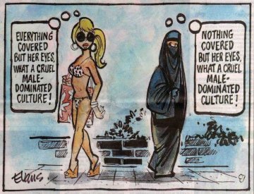 Burka vs. Bikini